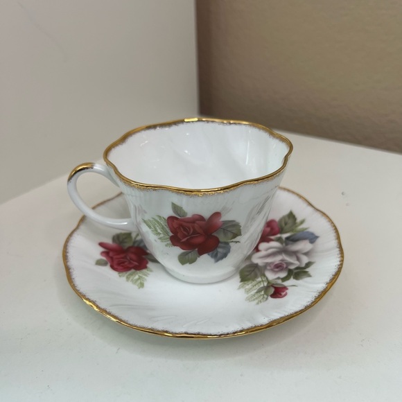 Queen China Other - Queen’s China Summer Glory Teacup & Saucer | English Bone China